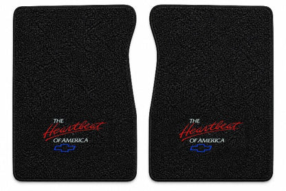 1971-1972 Chevy C10 Loop Floor Mats with Embroidered Logo Choices - 2-Piece - product details image 4
