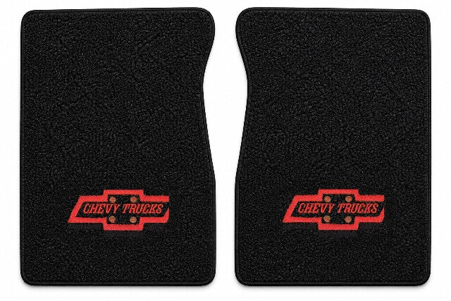 1971-1972 Chevy C10 Loop Floor Mats with Embroidered Logo Choices - 2-Piece - product details image 7