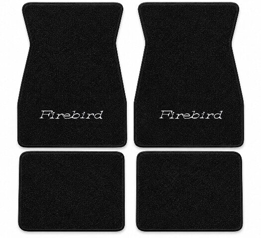 1974-1981 Pontiac Firebird Trans Am Cutpile Floor Mats with Embroidered Logo Choices - 4-Piece - product details image 4
