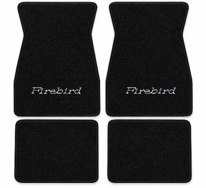 1974-1981 Pontiac Firebird Trans Am Cutpile Floor Mats with Embroidered Logo Choices - 4-Piece - product details image 4