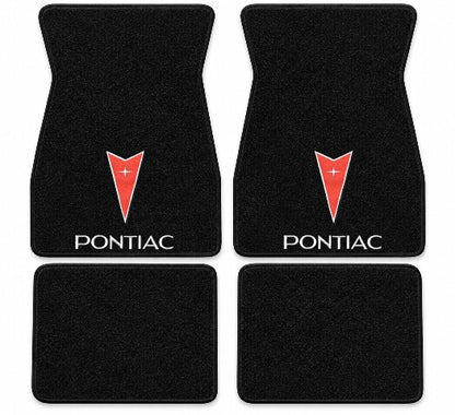1974-1981 Pontiac Firebird Trans Am Cutpile Floor Mats with Embroidered Logo Choices - 4-Piece - product details image 6