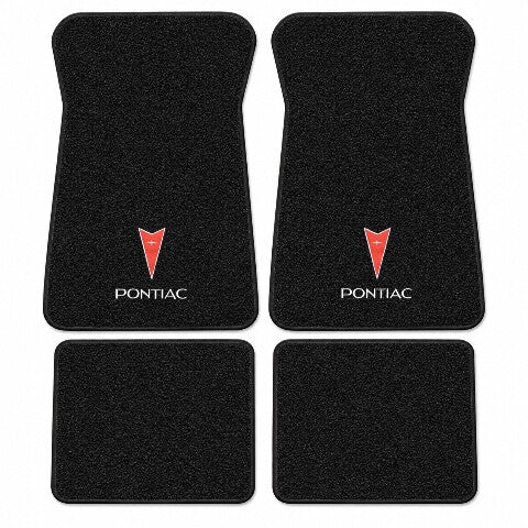 1971-1973 Pontiac Grandville Loop Floor Mats with Embroidered Logo Choices - 4-Piece - product details image 3