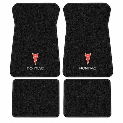 1971-1973 Pontiac Grandville Loop Floor Mats with Embroidered Logo Choices - 4-Piece - product details image 3