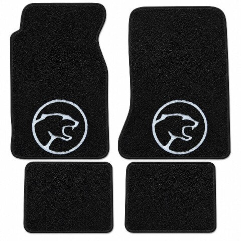 1974-1975 Mercury Cougar Cutpile Floor Mats with Embroidered Logo Choices - 4-Piece - product details image 3
