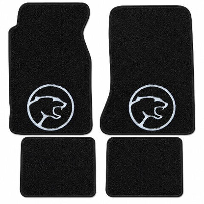 1974-1975 Mercury Cougar Cutpile Floor Mats with Embroidered Logo Choices - 4-Piece - product details image 3