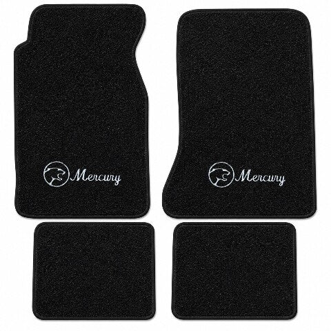 1974-1975 Mercury Cougar Cutpile Floor Mats with Embroidered Logo Choices - 4-Piece - product details image 4