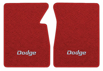 1968-1973 Dodge D300 Loop Floor Mats with Embroidered Logo Choices - 2-Piece - product image
