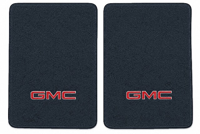 1999-00 GMC K3500 Reg Cab/Ext Cab Old Body Floor Mats with Embroidered Logo Choices - 2-Piece - product image