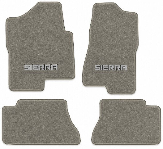 2007 GMC Sierra 2500 HD Classic Crew Cab Floor Mats with Embroidered Logo Choices - 4-Piece - product image