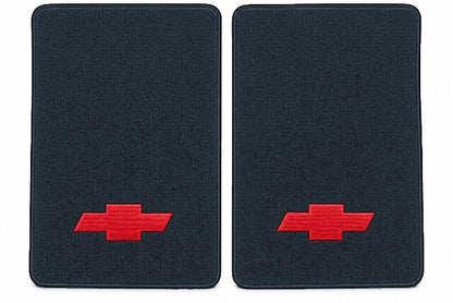 1999-00 Chevy K2500 Reg Cab/Ext Cab Old Body Floor Mats with Embroidered Logo Choices - 2-Piece - product image