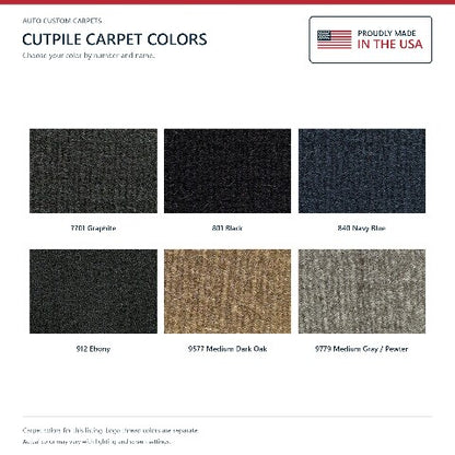 1999-00 Chevy C3500 Reg Cab/Ext Cab Old Body Floor Mats with Embroidered Logo Choices - 2-Piece - product details image 7