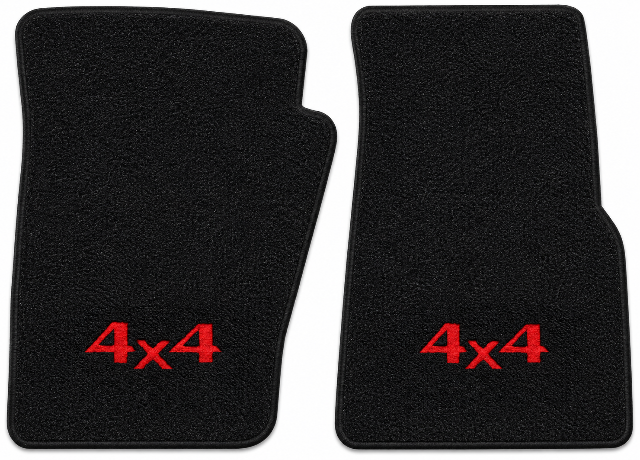1998-2007 Mazda B3000 Cutpile Floor Mats with Embroidered Logo Choices - 2-Piece - product details image 2