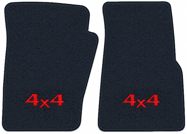 1998-2007 Mazda B3000 Cutpile Floor Mats with Embroidered Logo Choices - 2-Piece - product image