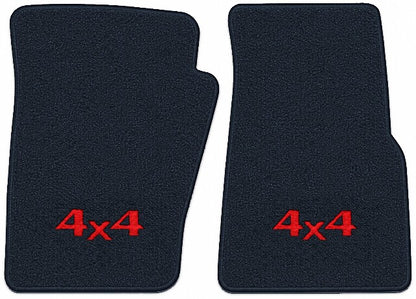 1998-2007 Mazda B3000 Cutpile Floor Mats with Embroidered Logo Choices - 2-Piece - product image