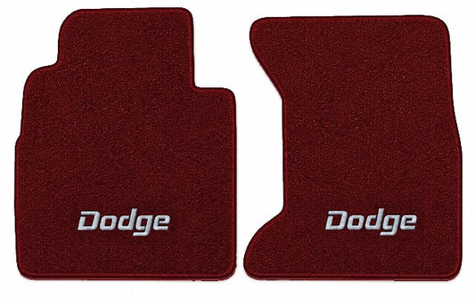 1989-1993 Dodge W150 Cutpile Floor Mats with Embroidered Logo Choices - 2-Piece - product image