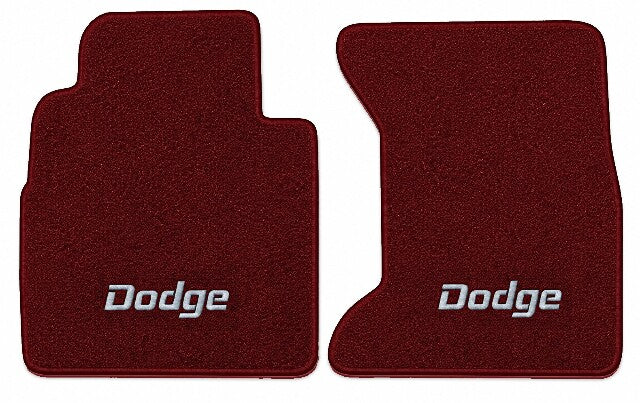 1989-1993 Dodge W250 Cutpile Floor Mats with Embroidered Logo Choices - 2-Piece - product image