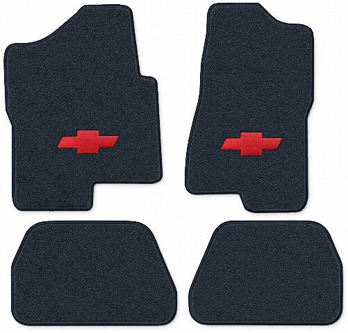2000-2006 Chevy Suburban 2500 Cutpile Floor Mats with Embroidered Logo Choices - 4-Piece - product image
