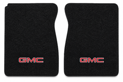 1975-1978 GMC K15 Cutpile Floor Mats with Embroidered Logo Choices - 2-Piece - product details image 2