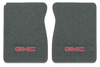 1974 GMC K25/K2500 Cutpile Floor Mats with Embroidered Logo Choices - 2-Piece - product image