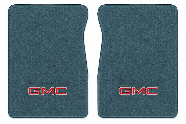 1987 GMC V2500 Cutpile Floor Mats with Embroidered Logo Choices - 2-Piece - product image