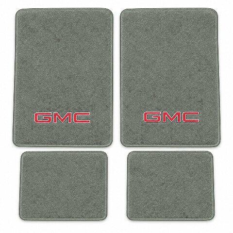 1992-1998 GMC C3500 Crew Cab Cutpile Floor Mats with Embroidered Logo Choices - 4-Piece - product image