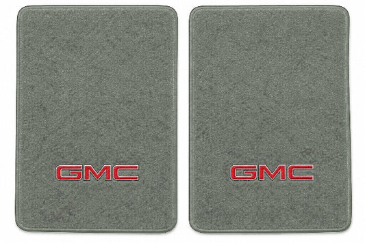 1988-1998 GMC K2500 Reg Cab Cutpile Floor Mats with Embroidered Logo Choices - 2-Piece - product image