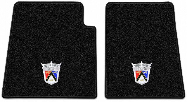 1948-1952 Ford F-2 Loop Floor Mats with Embroidered Logo Choices - 2-Piece - product details image 4