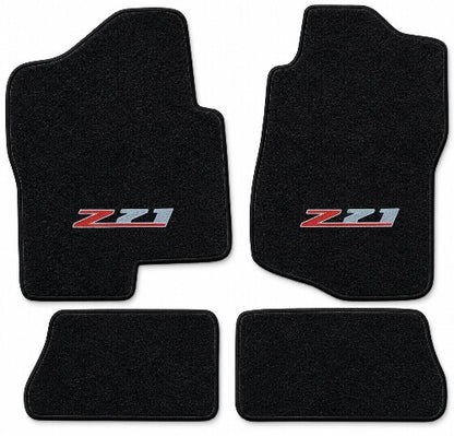 2007-14 Chevy Silverado 2500 HD Crew Cab Floor Mats with Embroidered Logo Choices - 4-Piece - product details image 4