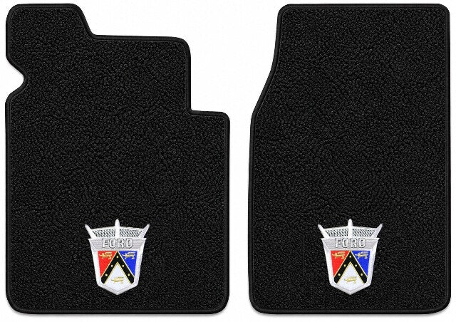 1953-1956 Ford F-250 Loop Floor Mats with Embroidered Logo Choices - 2-Piece - product details image 4