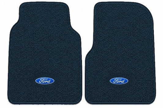 1973 Ford F-350 Reg Cab Loop Floor Mats with Embroidered Logo Choices - 2-Piece - product image