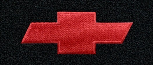 1973 Chevy C30 Crew Cab Loop Floor Mats with Embroidered Logo Choices - 4-Piece - product details image 5