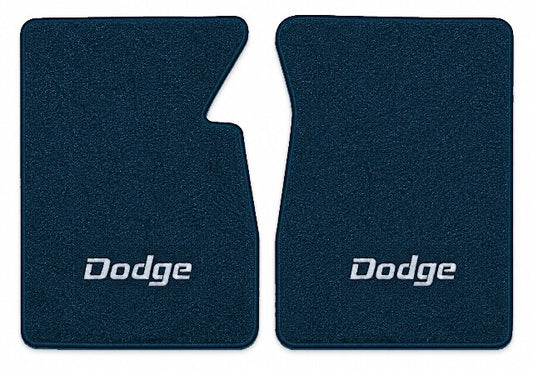 1974 Dodge W300 Cutpile Floor Mats with Embroidered Logo Choices - 2-Piece - product image