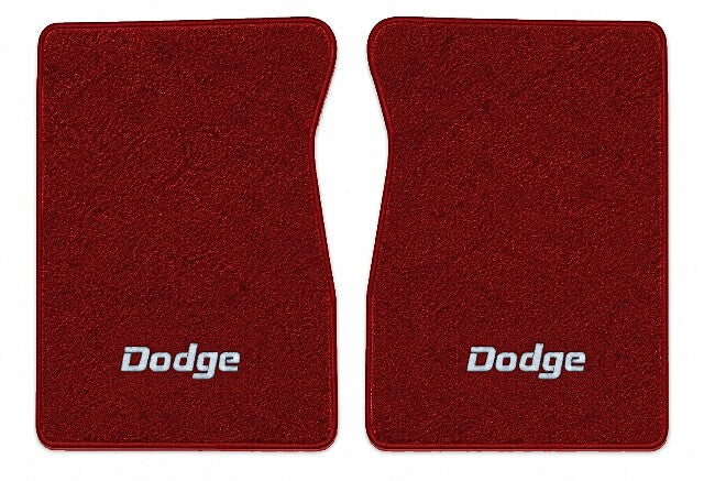 1987-1988 Dodge W150 Cutpile Floor Mats with Embroidered Logo Choices - 2-Piece - product image