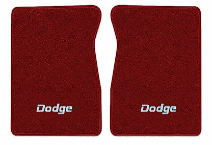 1987-1988 Dodge W150 Cutpile Floor Mats with Embroidered Logo Choices - 2-Piece - product image