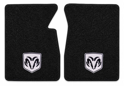 1977-1986 Dodge W150 Cutpile Floor Mats with Embroidered Logo Choices - 2-Piece - product details image 4