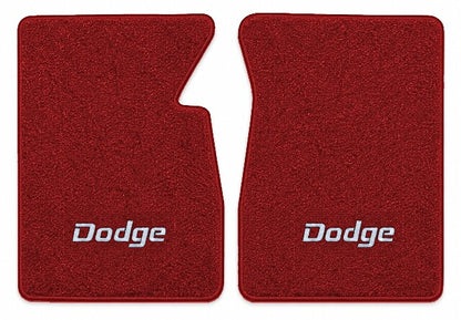 1977-1986 Dodge W150 Cutpile Floor Mats with Embroidered Logo Choices - 2-Piece - product image