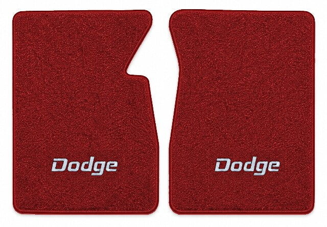 1975-1980 Dodge W300 Cutpile Floor Mats with Embroidered Logo Choices - 2-Piece - product image
