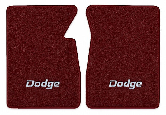 1981-1986 Dodge W250 Cutpile Floor Mats with Embroidered Logo Choices - 2-Piece - product image