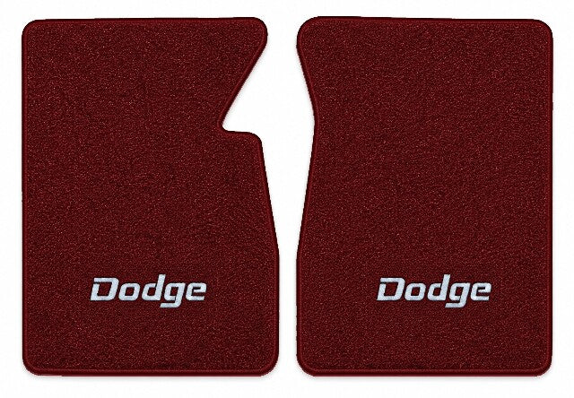 1981-1986 Dodge W350 Cutpile Floor Mats with Embroidered Logo Choices - 2-Piece - product image