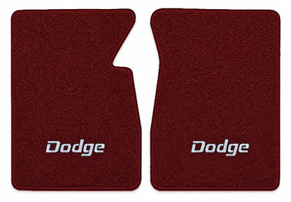 1981-1986 Dodge W350 Cutpile Floor Mats with Embroidered Logo Choices - 2-Piece - product image