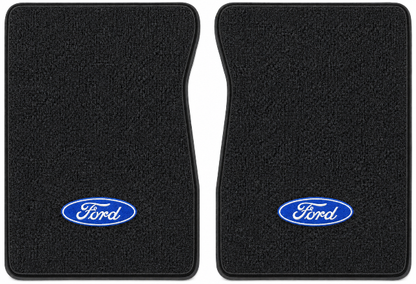 1967-1972 Ford F-350 Loop Floor Mats with Embroidered Logo Choices - 2-Piece - product details image 2