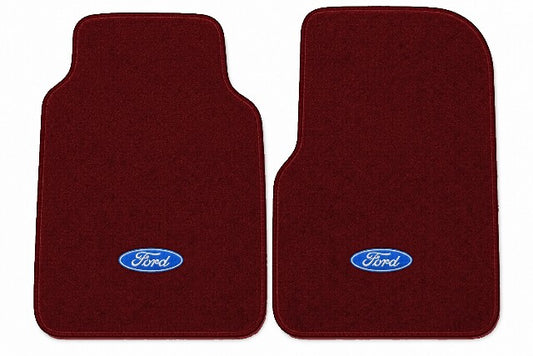 1974 Ford F-250 Cutpile Floor Mats with Embroidered Logo Choices - 2-Piece - product image