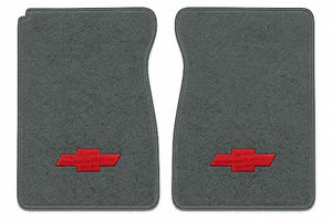 1974 Chevy C30 Cutpile Floor Mats with Embroidered Logo Choices - 2-Piece - product image
