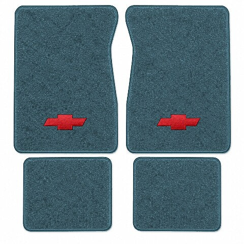 1987 Chevy R20 Suburban Cutpile Floor Mats with Embroidered Logo Choices - 4-Piece - product image