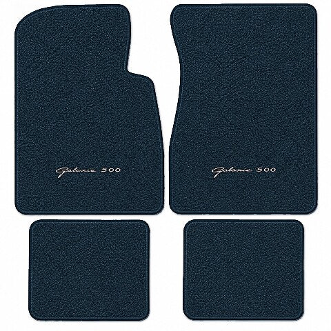 1968 Ford Galaxie 500 Loop Floor Mats with Embroidered Logo Choices - 4-Piece - product image