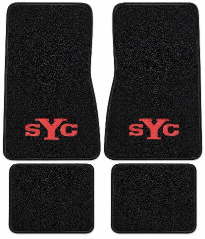 1968 Chevy Chevy II Nova Loop Floor Mats with Embroidered Logo Choices - 4-Piece - product details image 12