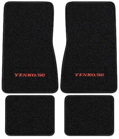 1968 Chevy Chevy II Nova Loop Floor Mats with Embroidered Logo Choices - 4-Piece - product details image 8