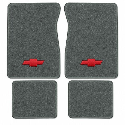 1987-1991 Chevy Blazer Cutpile Floor Mats with Embroidered Logo Choices - 4-Piece - product image
