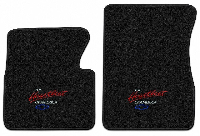 1959 Chevy Truck 3100 Loop Floor Mats with Embroidered Logo Choices - 2-Piece - product details image 3