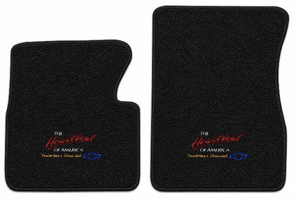 1959 Chevy Truck 3100 Loop Floor Mats with Embroidered Logo Choices - 2-Piece - product details image 4